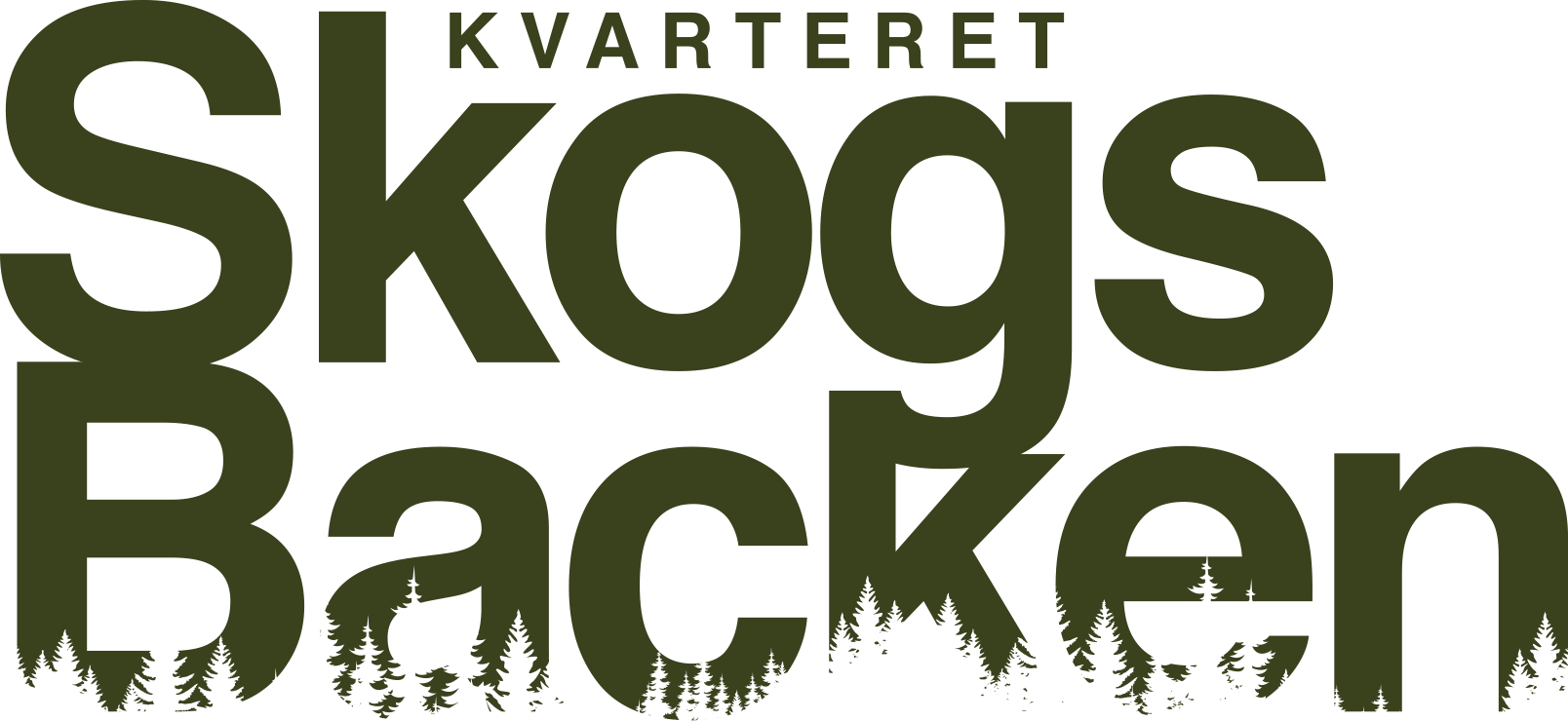 Logotyp för Kvarteret Skogsbacken
